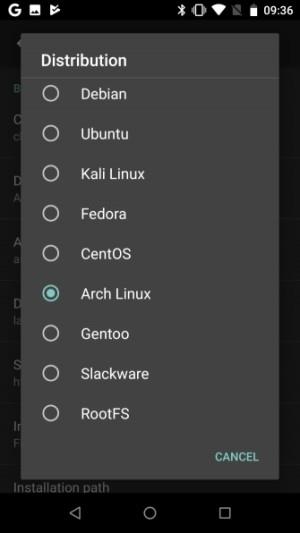 Cara menginstal Linux pada perangkat Android