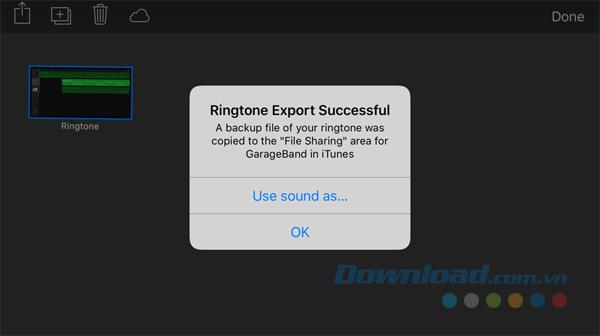 Comment définir une sonnerie pour iPhone avec GarageBand