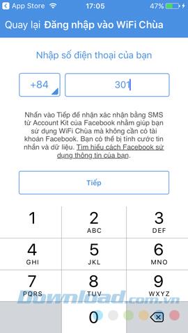 كيفية استخدام WiFi Chùa للاتصال بالإنترنت