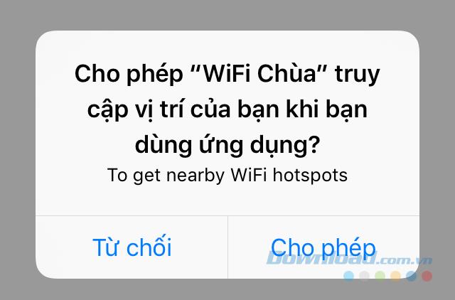 So verwenden Sie WiFi Chùa, um eine Verbindung zum Internet herzustellen
