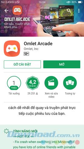 How to use Omlet Arcade to stream games on Android to Facebook