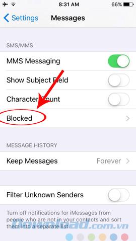 Comment bloquer les spams sur iPhone