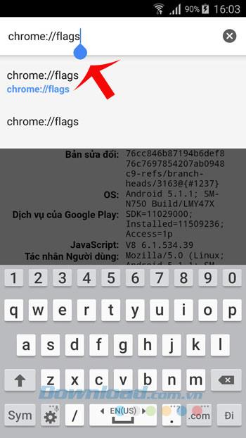 Déplacer la barre dadresse de Chrome pour Android vers le bas pour faciliter la navigation
