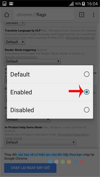 Déplacer la barre dadresse de Chrome pour Android vers le bas pour faciliter la navigation