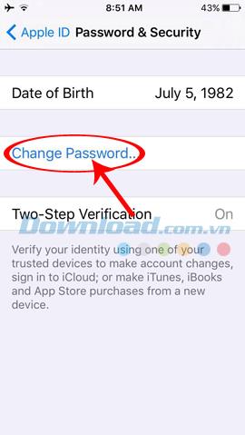 Comment changer le mot de passe de votre compte Apple sur votre téléphone