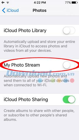 Enregistrer des photos sur iPhone, iPad sur iCloud, Dropbox, Google Drive