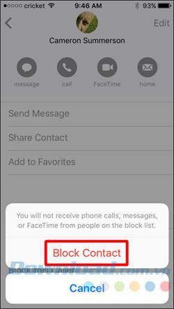 Blockieren Sie Textnachrichten von bestimmten Telefonnummern auf dem iPhone