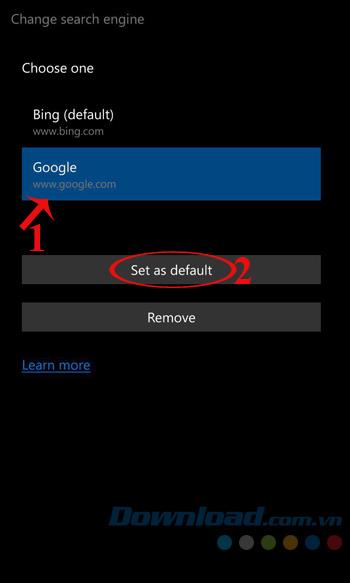 Astuces avec Microsoft Edge sur Windows 10 Mobile