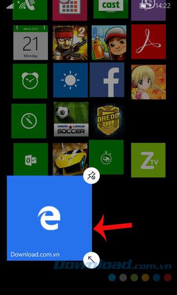 Astuces avec Microsoft Edge sur Windows 10 Mobile