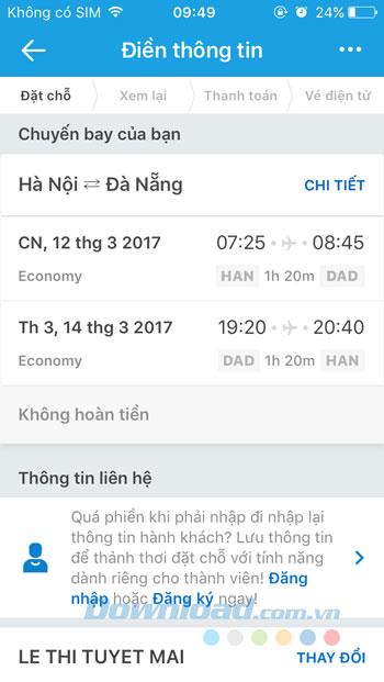 Hoe vliegtickets te boeken op Traveloka