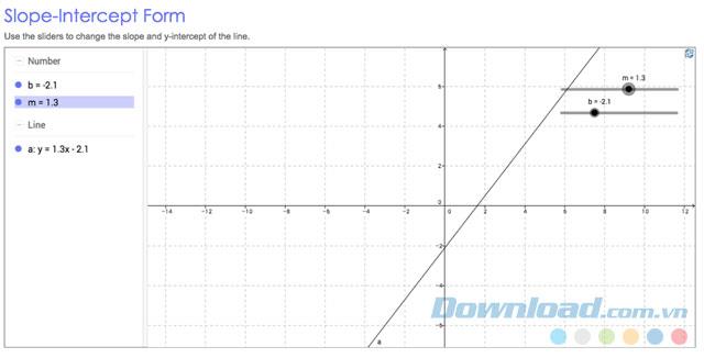 الرسوم البيانية الرياضيات سهلة للغاية مع تطبيق GeoGebra على الهاتف 