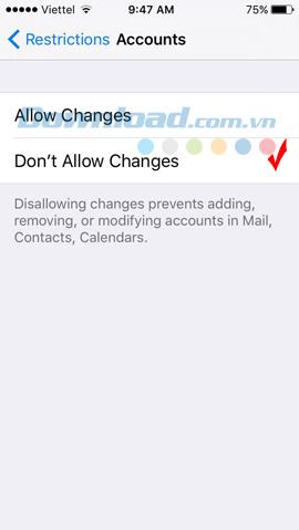 Comment verrouiller la fonction de changement de compte iCloud sur iOS