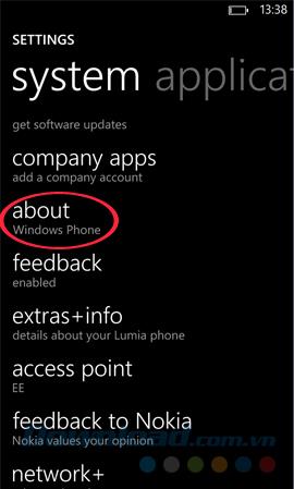 How to check IMEI, check IMEI of Windows Phone