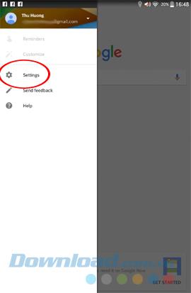 Befehle für Google Voice, Google Now