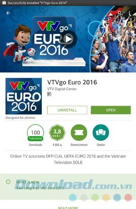 Comment regarder lEuro 2016 avec VTVgo