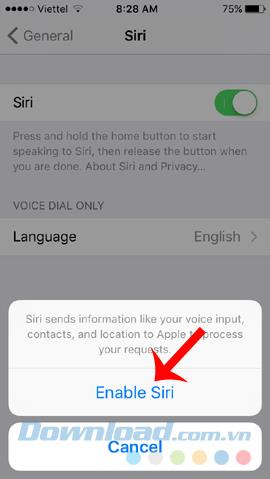 Comment activer Siri sur iOS