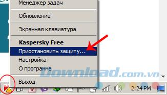 Como converter o Kaspersky Free Antivirus para inglês