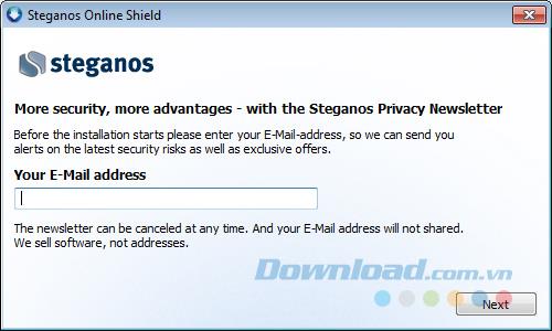 [Kostenlos] Copyright Steganos Online Shield 365-Software