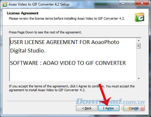 [無料]著作権ソフトウェアVideo to GIF Converter