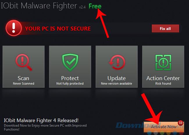 [Percuma] Hak cipta perisian IOBIT Malware Fighter