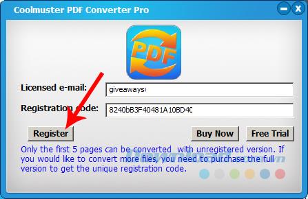 [Kostenlos] Copyright Coolmuster PDF Converter Pro