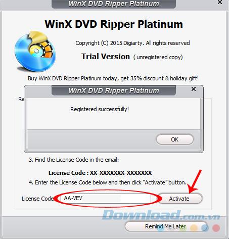 [Gratuit] Copyright WinX DVD Ripper Platinum software