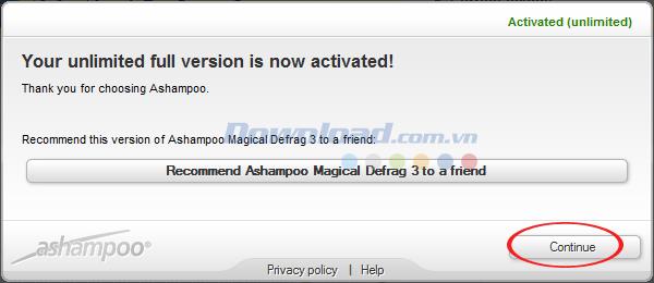 [Livre] Copyright Ashampoo Magical Defrag software
