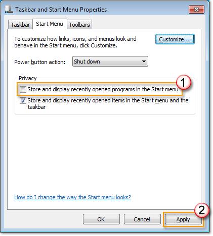 Maneiras de limpar o histórico do comando Windows Vista / 7 / 8.8.1 / 10 Run