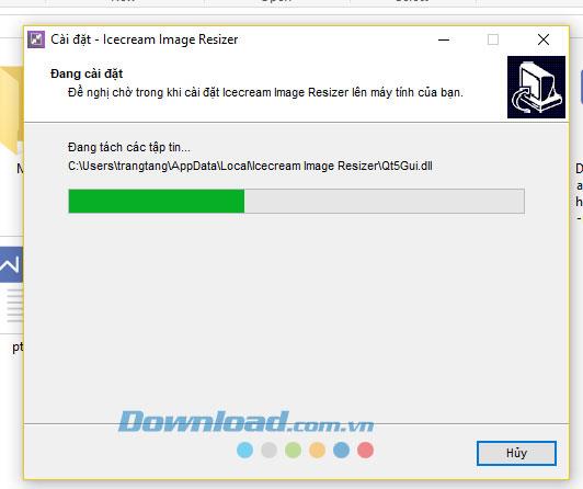 Instrucțiuni pentru instalarea Icecream Image Resizer pentru a schimba redimensionarea fotografiilor