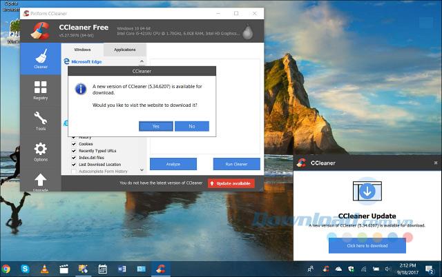 CCleaner hacked and distributed malware, update now!