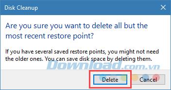 Comment supprimer lancien point de restauration du système sous Windows?