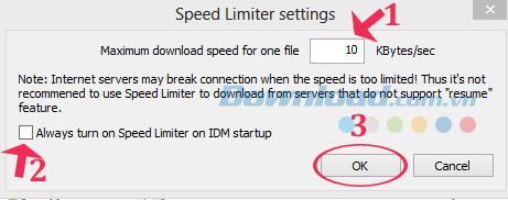 Comment limiter la vitesse de téléchargement pour Internet Download Manager