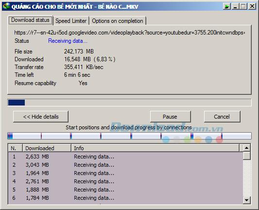 Instruction for downloading Youtube videos with IDM (Internet Download Manager)