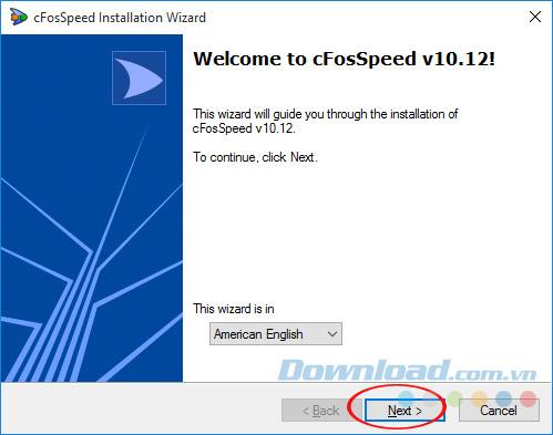 Manual cFosSpeed ​​to speed up Internet connection