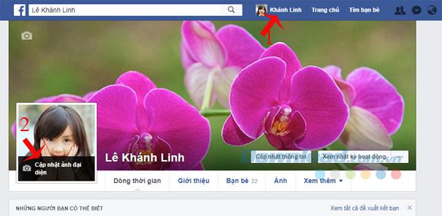 How to change your avatar, Facebook cover image