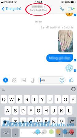 Comment créer un effet de neige sur Facebook Messenger