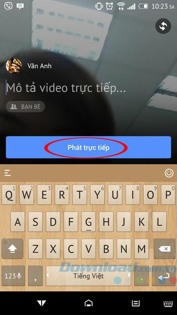 How to stream videos directly on Facebook phone