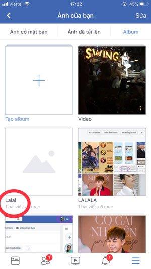 Comment créer, renommer et supprimer lalbum photo Facebook sur votre téléphone
