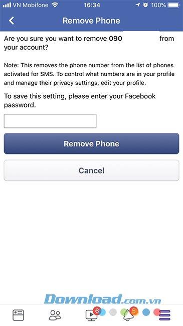 Comment supprimer un numéro de téléphone sécurisé sur Facebook