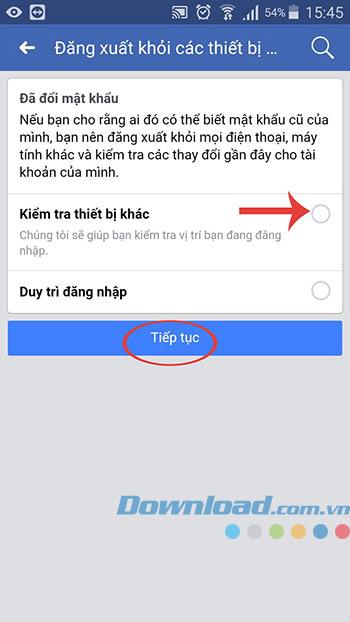 Comment changer le mot de passe Facebook sur le téléphone