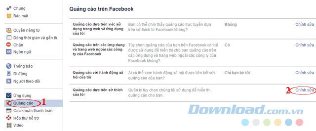 So deaktivieren Sie die Facebook-Werbefunktion