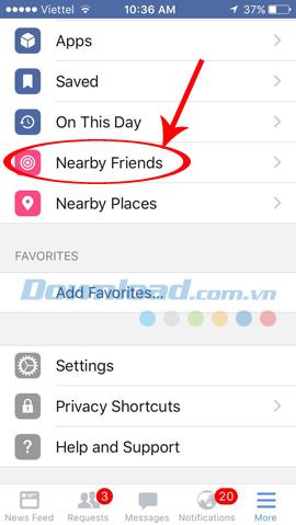 How to use Facebooks recent friend find feature