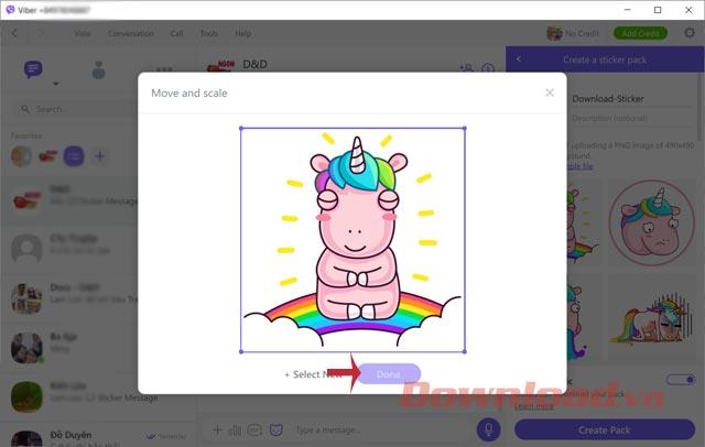 How to create Sticker packages on Viber PC and phone