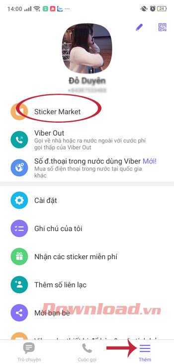 Viber PCと電話でステッカーパッケージを作成する方法