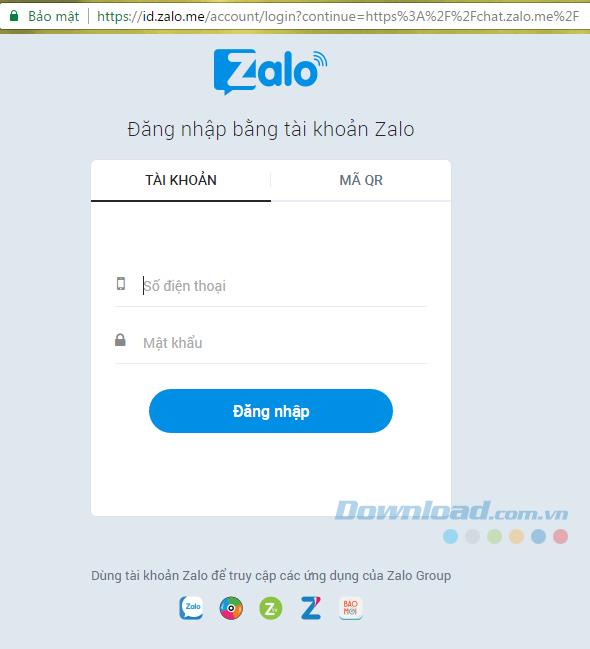 電話、コンピュータ、WebでZaloにログインする方法