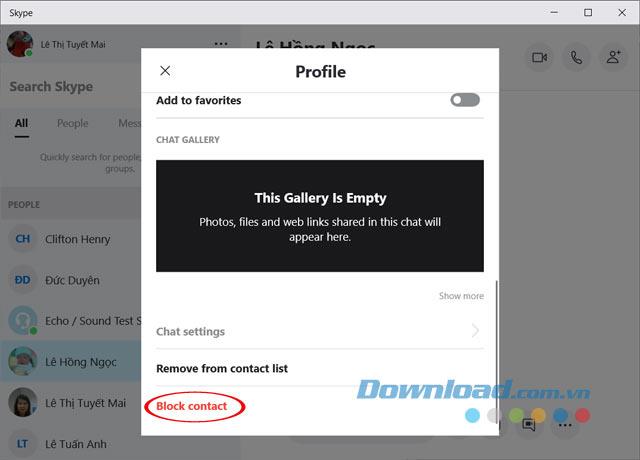 How to block and unblock friends on Skype