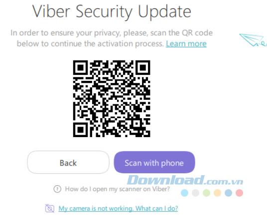 Error unable to activate Viber on PC