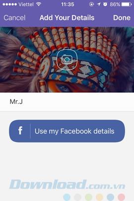 How to change the Viber avatar image on your phone