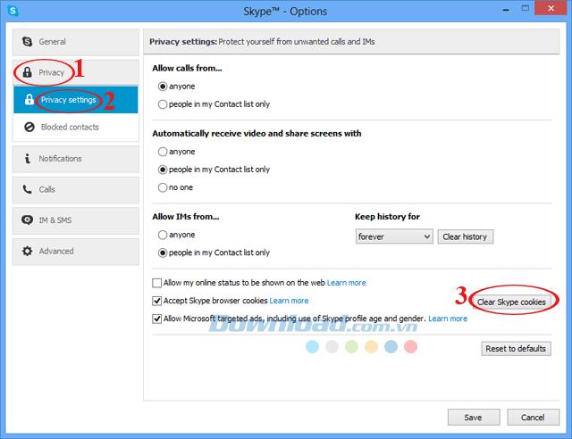 Correction dune erreur de non-réception de messages dans le groupe sur Skype