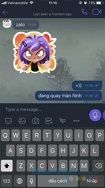 How to use the free sticker sets on Viber